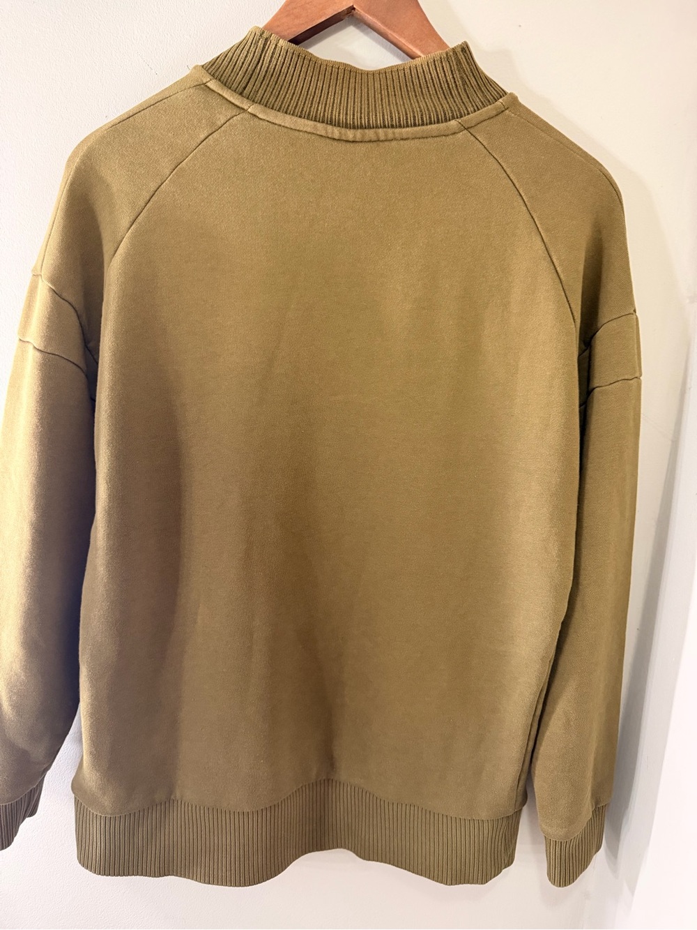 ✨ ZARA CHIC MOCK NECK 100% COTTON SWEATSHIRT ✨